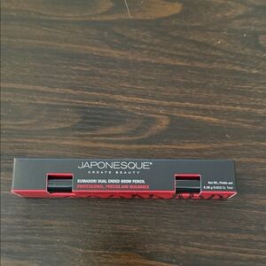 Japonesque Kumadori Dual Ended Brow Pencil Shade: Medium / Dark